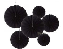 Декоративни розетки в черен цвят 6бр