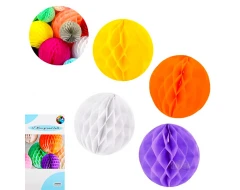 Парти украса - Хартиена розетка 28см 54468