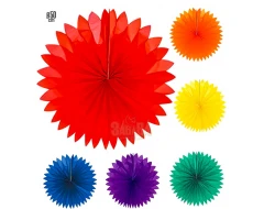 Парти украса - Хартиена розетка 2268R