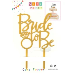 Парти украса топер за торта - Bride To Be