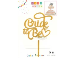 Парти украса топер за торта - Bride To Be