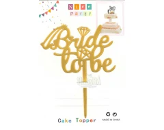 Парти украса топер за торта - Bride To Be