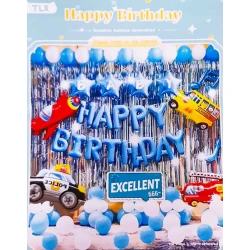 Комплект за арка от балони - Happy Birthday 57бр