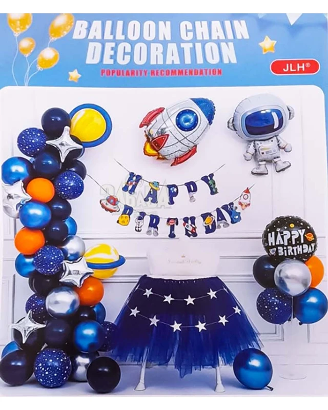Комплект за арка от балони - Happy Birthday 69бр