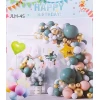 Комплект за арка от балони - Happy Birthday 95бр