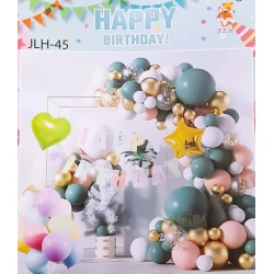 Комплект за арка от балони - Happy Birthday 95бр