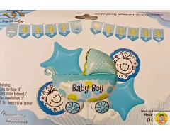 Парти сет от балони - Baby Shower в син цвят