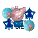 Парти сет от балони Peppa pig - George 5бр