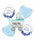 Парти сет от балони - Baby Boy 5бр 55308-2 Парти сет от балони - Baby Boy 5бр 55308-2