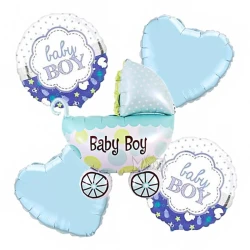Парти сет от балони - Baby Boy 5бр 55308-2