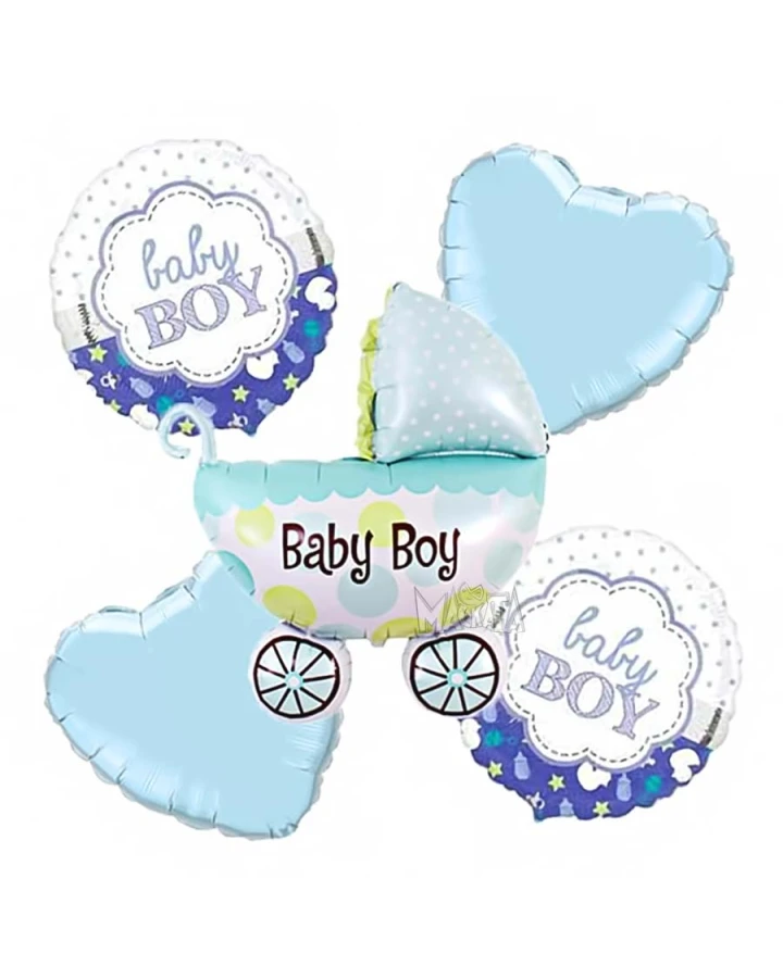 Парти сет от балони - Baby Boy 5бр 55308-2