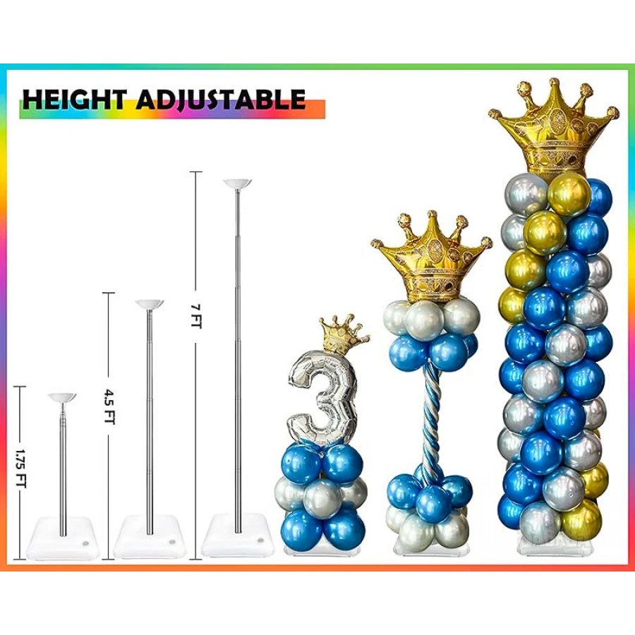 Парти сет от стойки за балони и балони 84бр