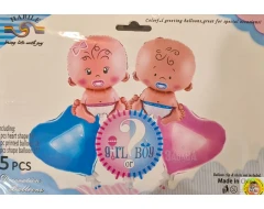 Парти сет от балони Boy or Girl 5бр