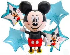 Парти сет от балони с Мики Маус 5бр