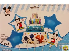 Парти сет от балони - Торта с Мики Маус 5бр
