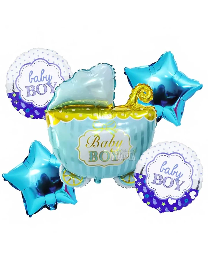 Парти сет от балони - Baby Boy 5бр 55308-2