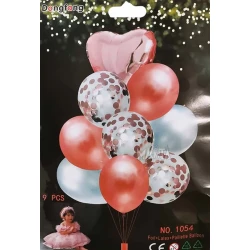 Парти сет от балони 9бр 14184C