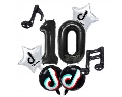 Парти сет за тематично парти - Tik Tok 8бр