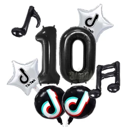 Парти сет за тематично парти - Tik Tok 8бр