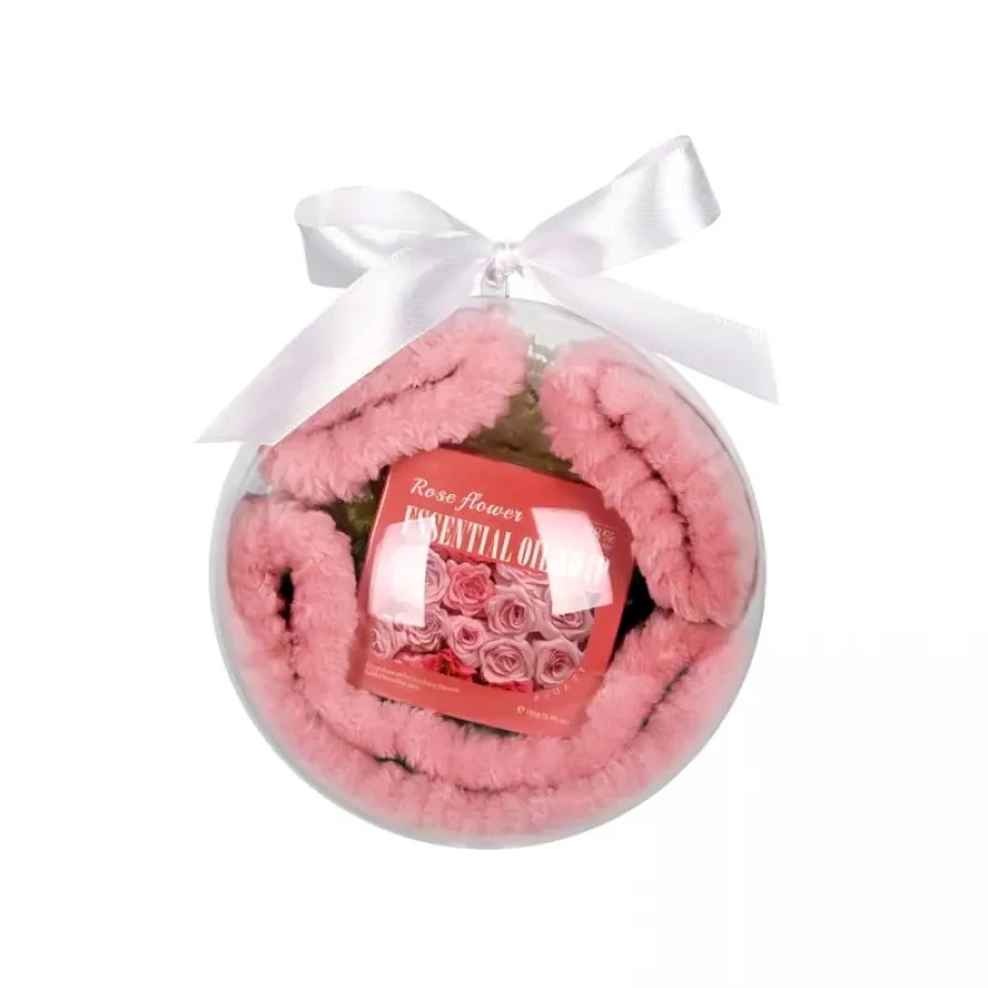 Подаръчен спа комплект с органичен сапун Rose Flowers