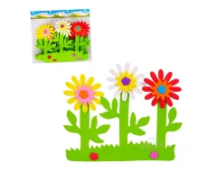 Материали за декорация - Апликация цветя 55358