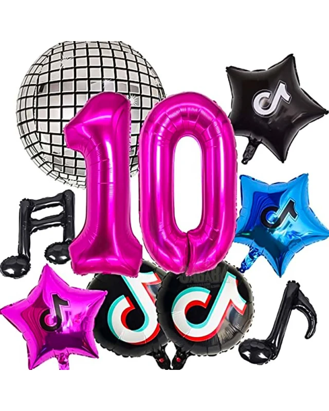 Парти сет - Tik Tok 10бр
