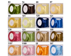 Материали за декорация - Сатенена панделка 1см 85675