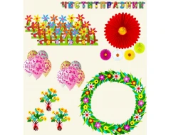 Пролетен комплект за Великденска украса