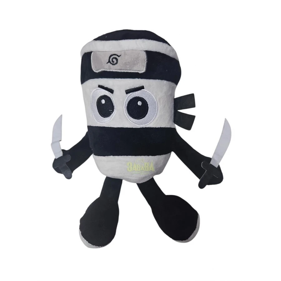 Плюшена играчка Ninja Spadellini Silenzioso 25см – мека и сладка | Zabava