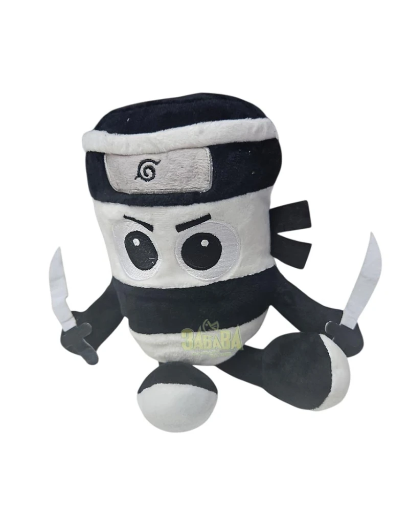 Плюшена играчка Ninja Spadellini Silenzioso 25см – мека и сладка | Zabava