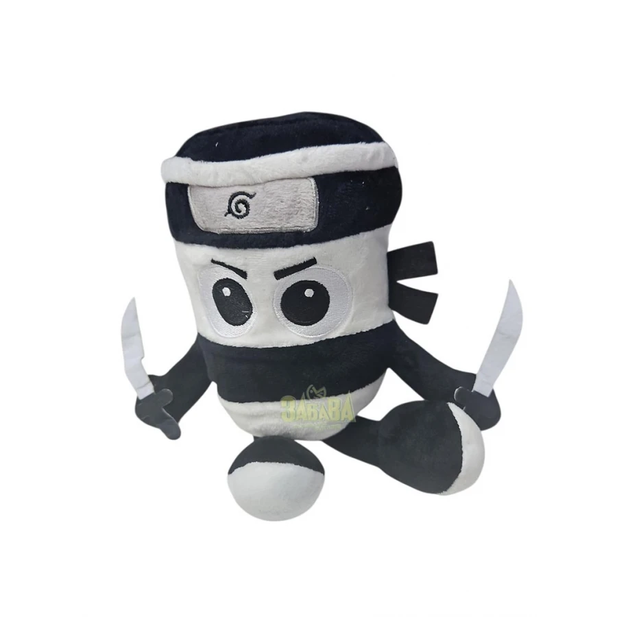Плюшена играчка Ninja Spadellini Silenzioso 25см – мека и сладка | Zabava
