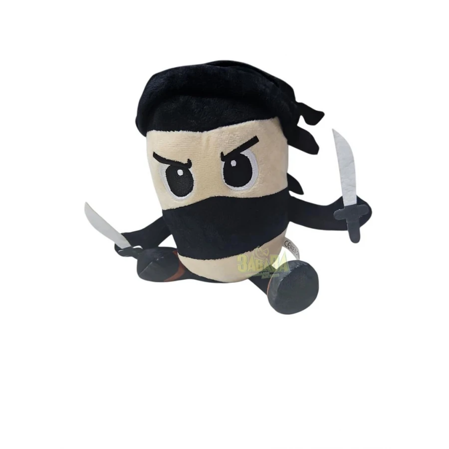 Плюшена играчка Ninjolino Tagliaspada 25см - мека и сладка | zabava.bg