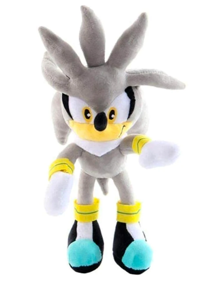 Плюшена играчка Силвър Silver Sonic the Hedgehog 35 см