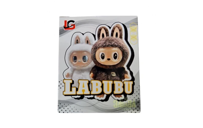 Мини плюшена играчка Labubu - 5 см