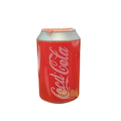 Плюшена кукла Labubu, серия Coca-Cola - Кола Кенче, 6см