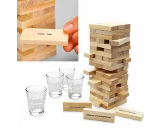 Настолна игра дженга с шотове - Drunken tower