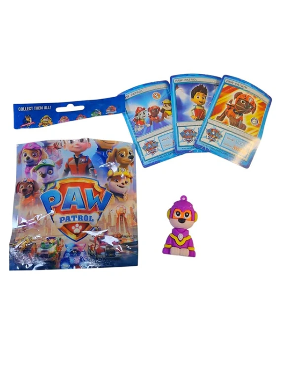мистериозен пакет Paw Patrol мини фигурка и карта