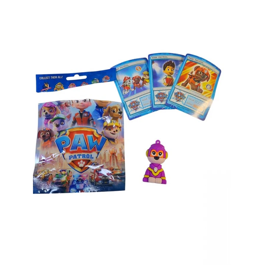 мистериозен пакет Paw Patrol мини фигурка и карта