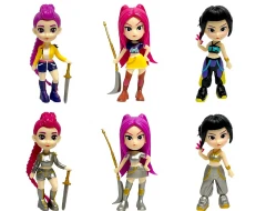 Комплект ключодържатели K-Pop Demon Hunters – 6 бр.