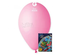 Пакет балони в розов цвят G110 100бр