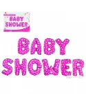 Фолиеви балони - Надпис Baby shower за момиче Фолиеви балони - Надпис Baby shower за момиче