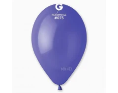 Пастелни балони в цвят перуника G110 - 5бр