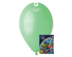 Пакет балони в цвят мента G110 100бр