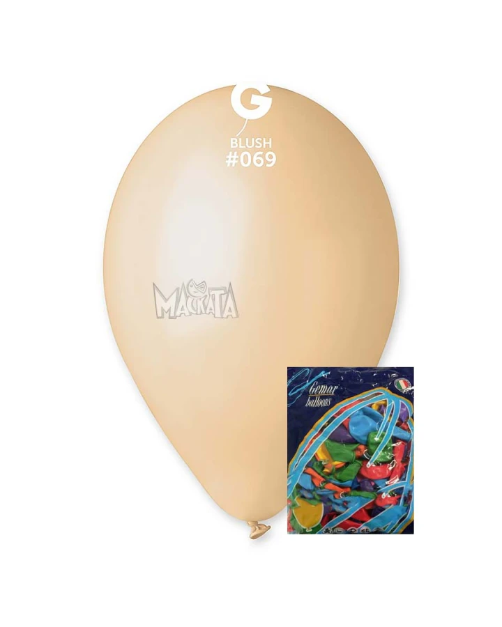 Пакет балони в бежов цвят G110 100бр