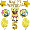 Парти сет от блони Спондж Боб Happy Birthday - 29бр