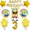 Парти сет от блони Спондж Боб Happy Birthday - 29бр