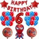 Парти сет от балони със Спайдърмен Happy Birthday - 39бр