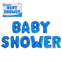 Фолиеви балони - Надпис Baby shower за момче