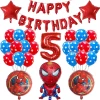 Парти сет от балони със Спайдърмен Happy Birthday - 39бр