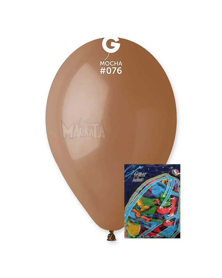 Пакет балони в цвят мока G110 100бр